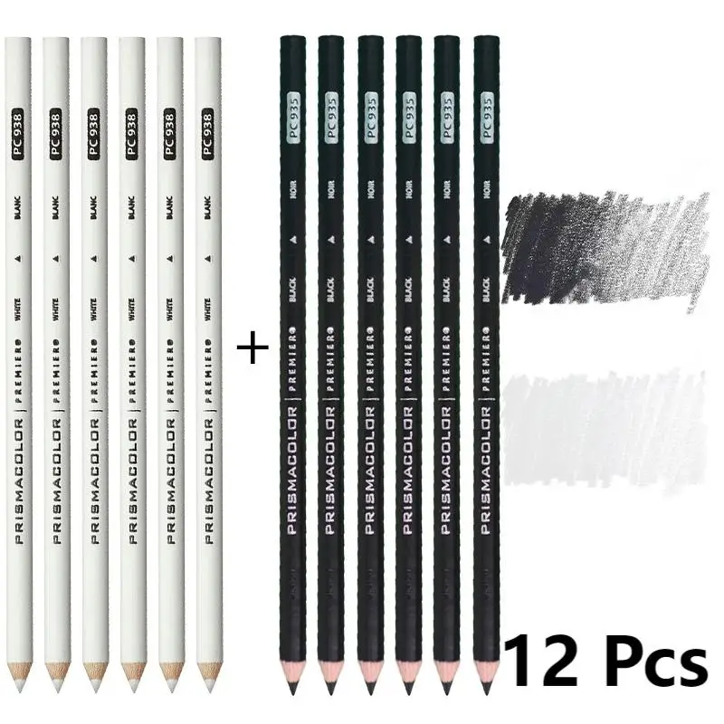 

Prismacolor Premier цветные карандаши черный белый PC935 PC938
