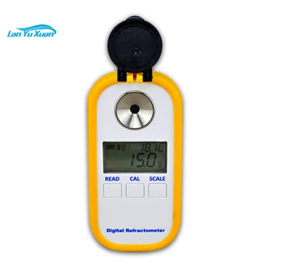 

Digital handheld refractometer brix digital refractometer in a box