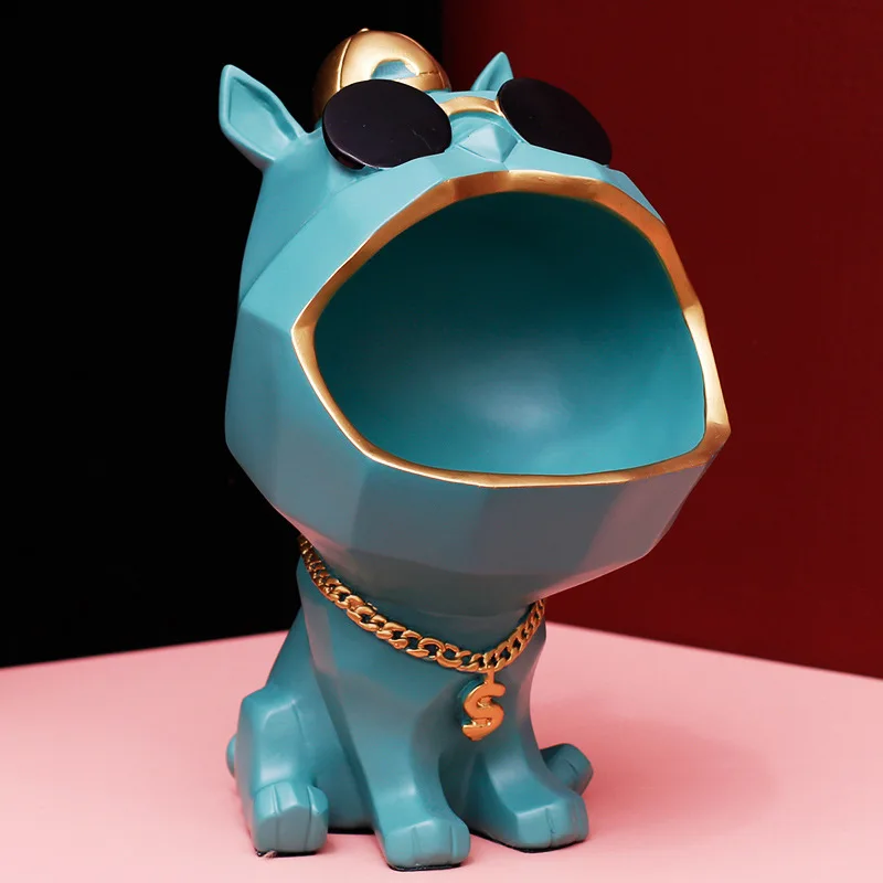 

Creative storage, fruit tray, animal decoration, housewarming, new home, Nordic luxury style, living room, soft decorations