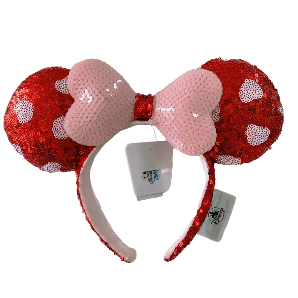 

2024 Disney Mickey Mouse Ear Headband Strategic Defense Initiative Cartoon Ewok Headwrap Adult/Kid Plush Cosplay Hair Accessory