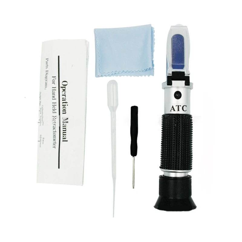 

Sugar Refractometer Index-Tester Wine Concentration Meter Densitometer