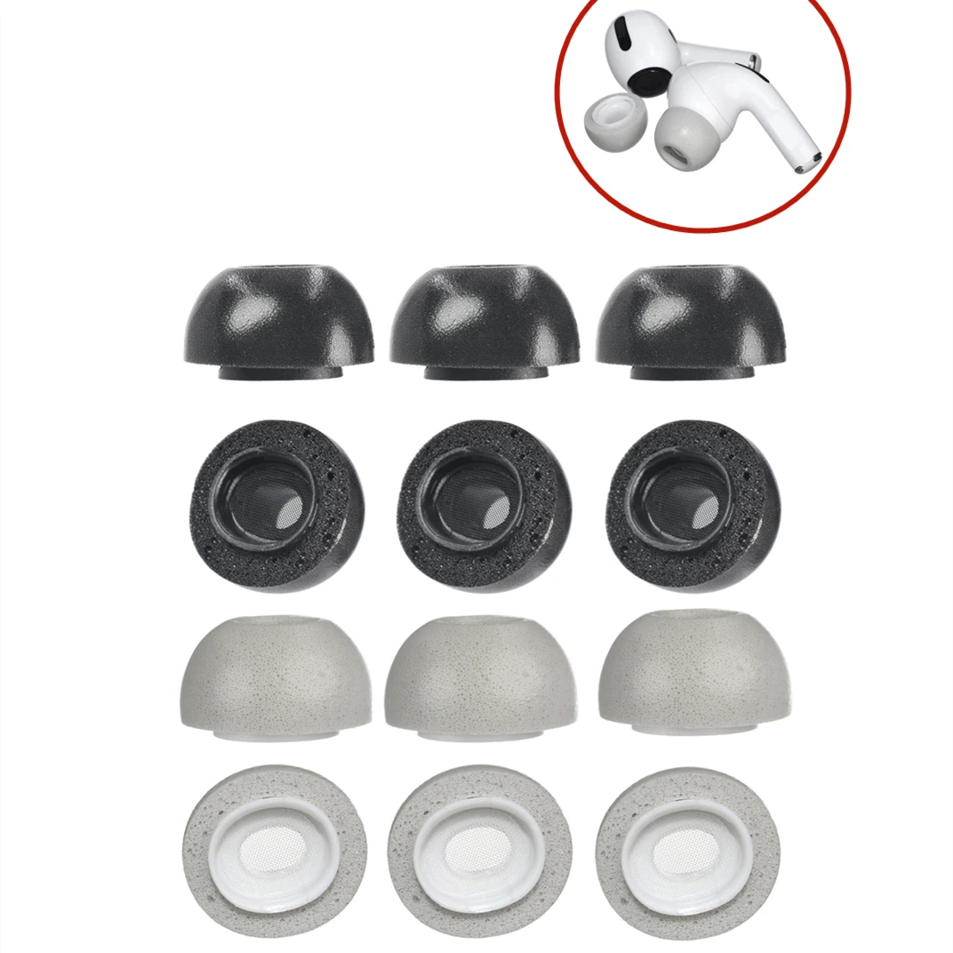 

3 пары, S/M/L наушники-вкладыши из пены с эффектом памяти