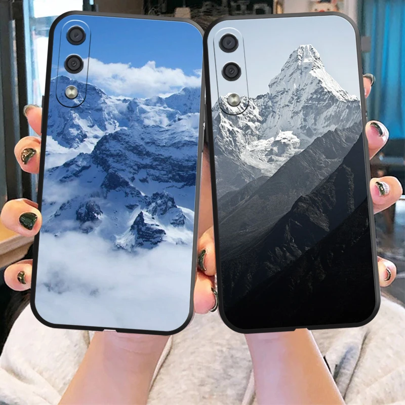 

3D Emboss Mountain Phone Case For Samsung Galaxy A01 A02 A10 A10S A20 A22 4G 4G 5G A31 Coque Carcasa Soft Liquid Silicon