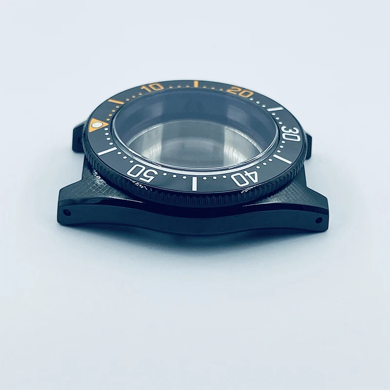 Watch Modify Parts 40mm Stainless Steel/Black PVD Coated 62MAS SPB143J1/253J1 Case Sapphire Glass Fit NH35/36 Automatic Movement