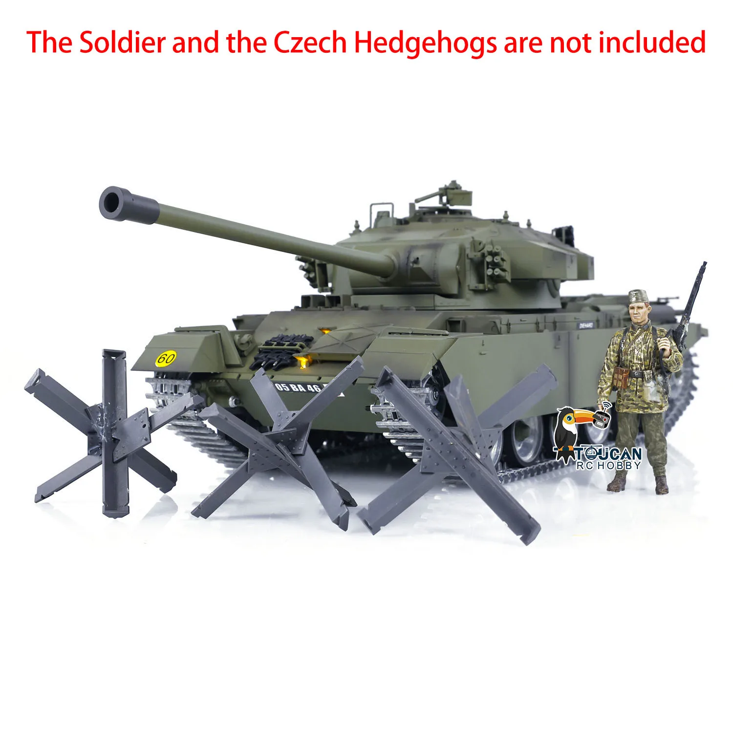 Радиоуправляемый танк Tongde 1:16 британский Centurion MK5 пульт дистанционного управления