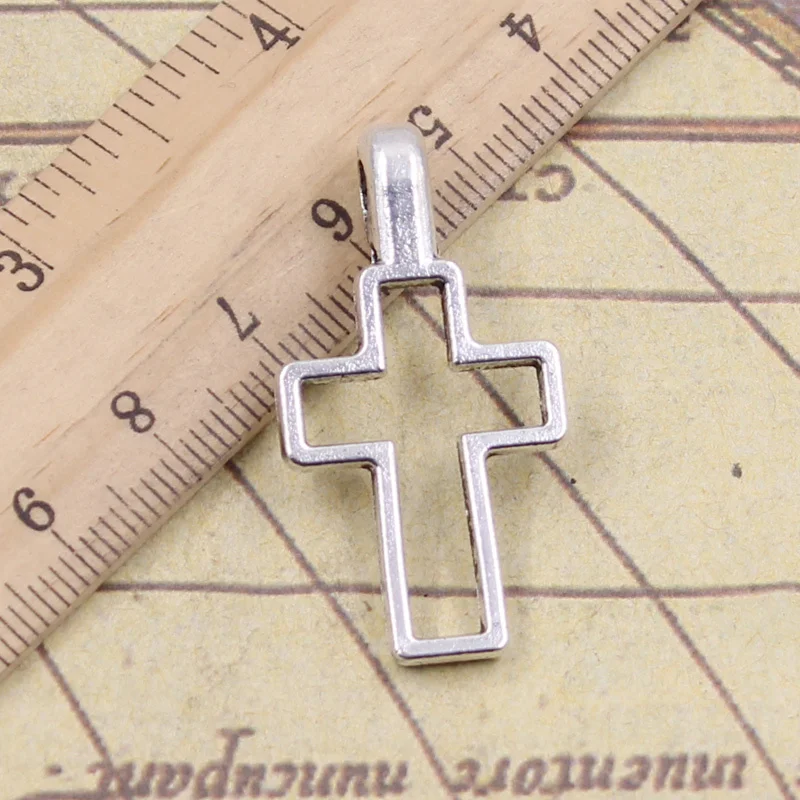 8 шт. подвески крест 38x20 мм тибетские ремесла фурнитура антикварные ювелирные