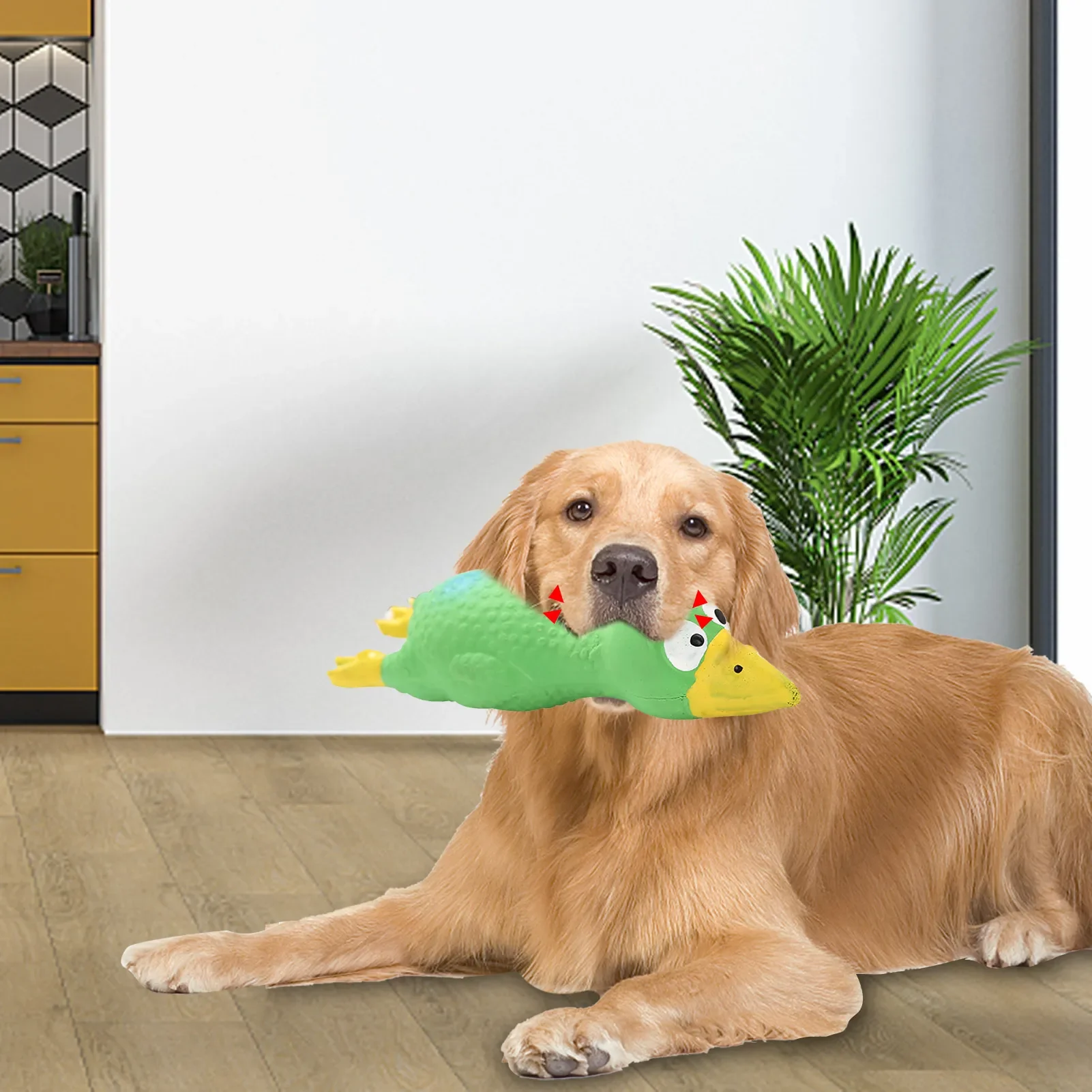 

Chicken For Pets Kids Anti-anxiety Vent Latex Chicken Prank Dog Toy Squawkers Dog Toys Chicken Noisemaker Novelty