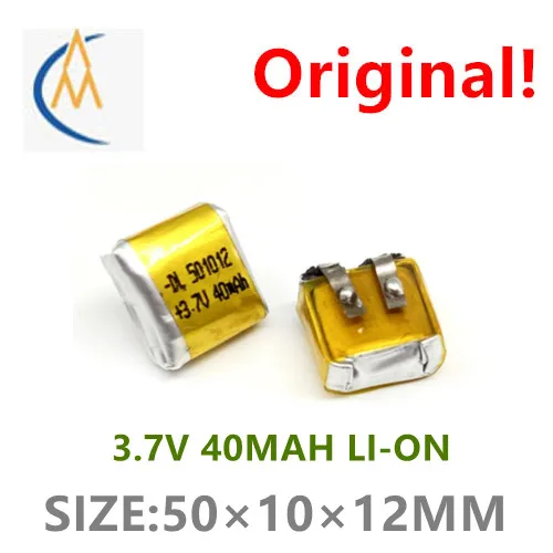 

501012 Bluetooth headset battery 3.7V rechargeable polymer lithium battery corner plus tin lithium battery repeated charging 110