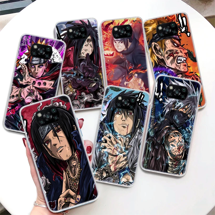 

Anime Naruto Fashion Coque Phone Case For Xiaomi Mi 11 Lite 11i 11T 10T 9T 12 Pro 10 9 8 12X 6X 5X Ultra Soft Cover Shell