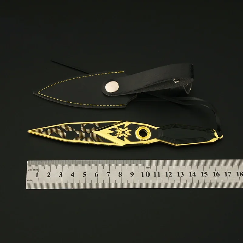 Valorant оружие чемпионов 2023 Kunai 17 см стандартная металлическая модель оружия катаны