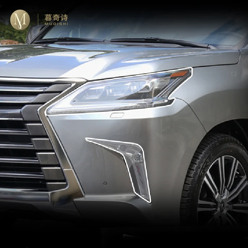 

Для Lexus LX570 2016-2021автомобильная наружная пленка ТПУ PPF Налобные фонари Защитная пленка защита от царапин ремонт мембрана дымчатый налобный фонарь установка