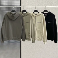 fw21 high quality zipper sweatshirts essentials hoodie fashion high street print letters hip hop loose unisex 100cotton hoodies