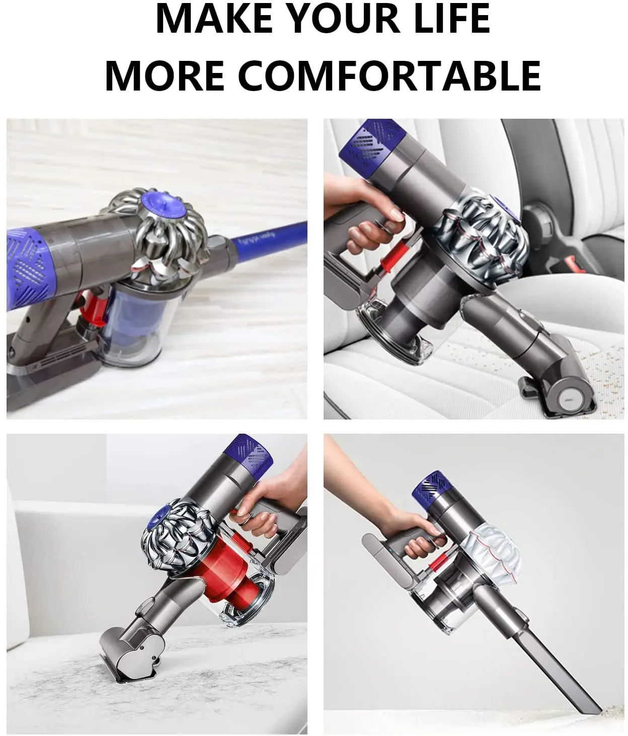Предварительные фильтры HEPA Post-замена фильтров для Dyson V8 и V7 абсолютно