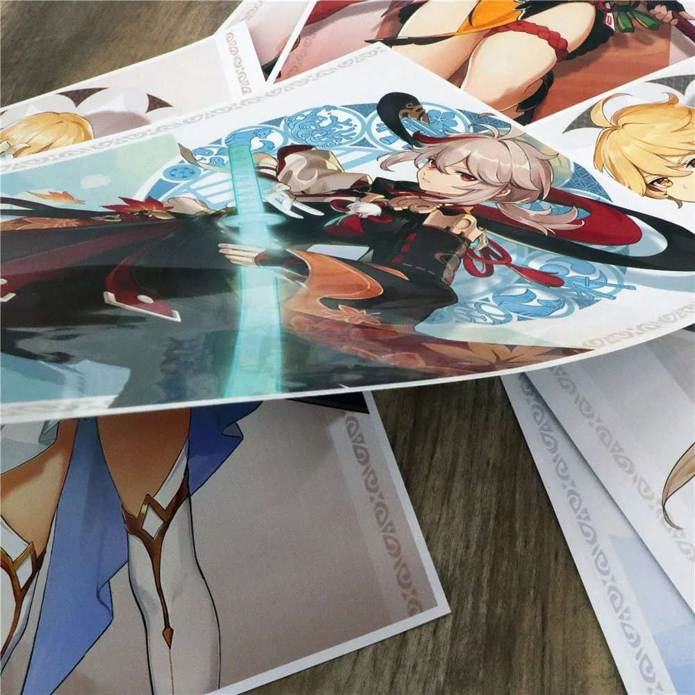 Наклейка на стену в стиле японской манги