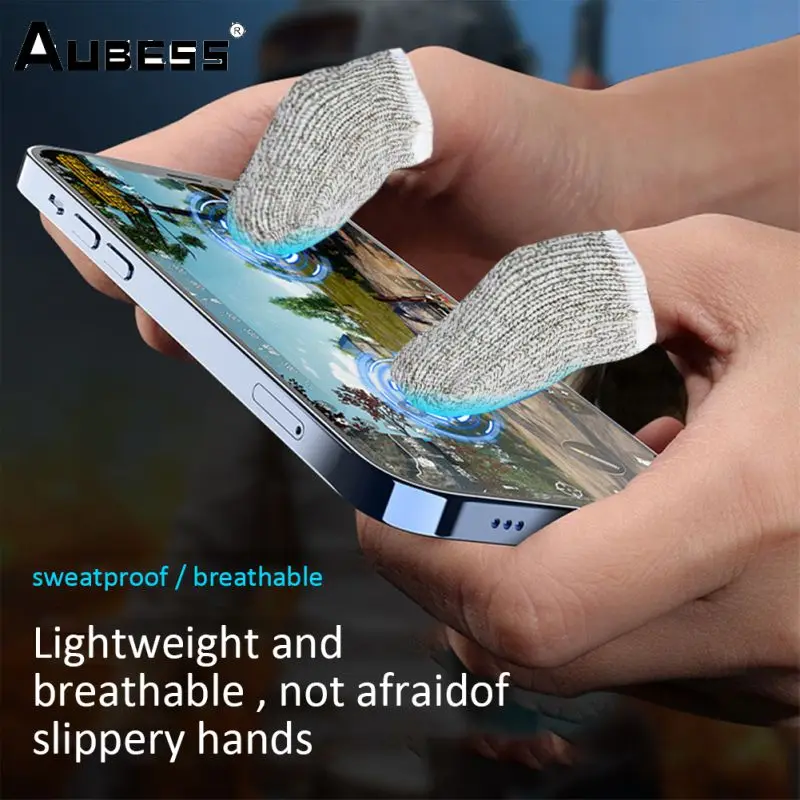 Чехол на палец дышащий игровой контроллер рукав для пальцев Pubg защита от пота не