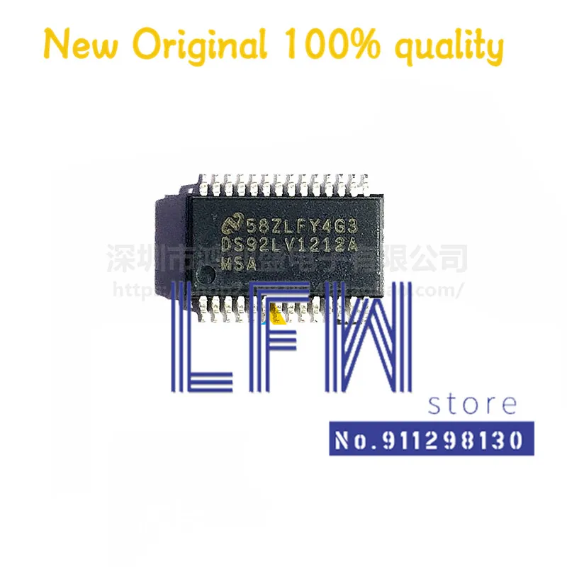 

10pcs/lot DS92LV1212AMSA DS92LV1212A DS92LV1212AMSAX TSSOP28 Chipset 100% New&Original In Stock