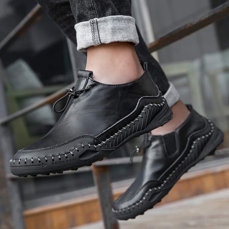 Hard-Wearing men's work shoes Breathable casual shoes Spring/Autumn men's British style all-match shoes S12460-S12468 Morliron