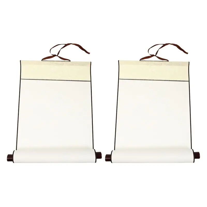 

Китайская прокрутка каллиграфия, пустая бумага для рисования, корейские ручки, кисть, чернила для письма, украшение для стен