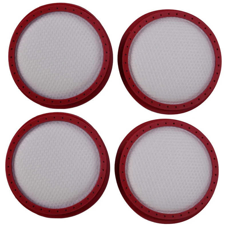 

HOT!4Pcs For Dibea D18 D008pro Hand-Held Vacuum Cleaner Round Washable Filter Meshes Filter Vacuum Cleaner Filter