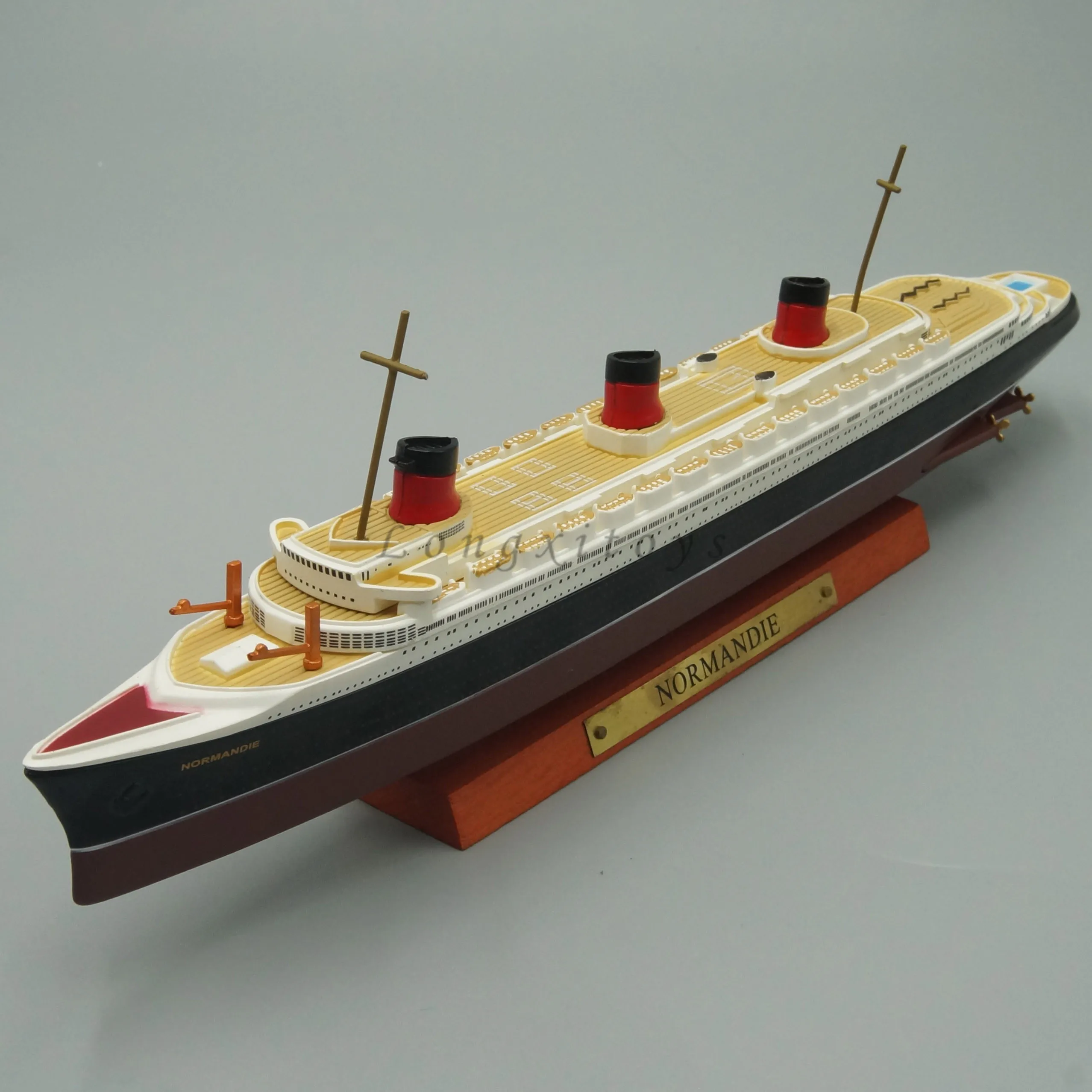 Фото Коллекционная модель корабля ATLAS RMS Lusitania, Франция, Нормандия, модель корабля для коллекционирования, 1:1250 №4