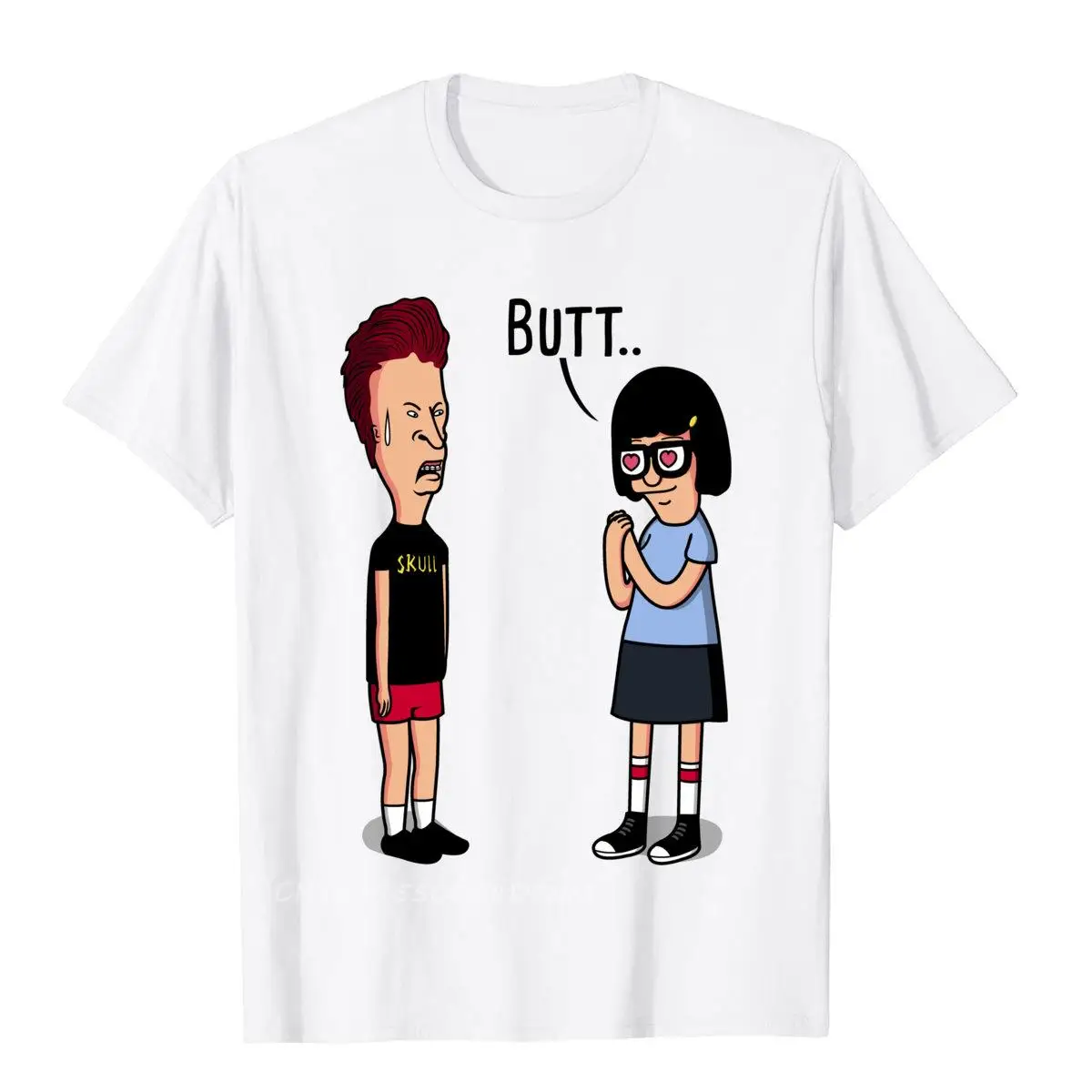 

Butt Lover Premium Cotton England Style Tees High Quality Men's T Shirt Fitness New Anime Cartoon Graphic New Tee Shirt Man