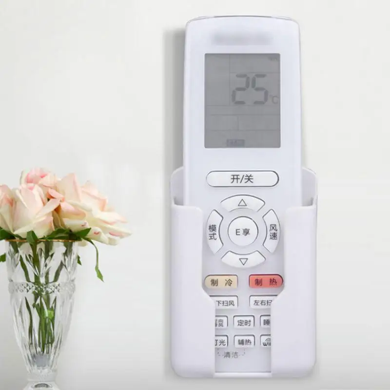 

Convenient Storage Box Wall-mounted 1pcs Remote Control Storage Box Creative Desktop Storage Box Housewear Furnishings Holder