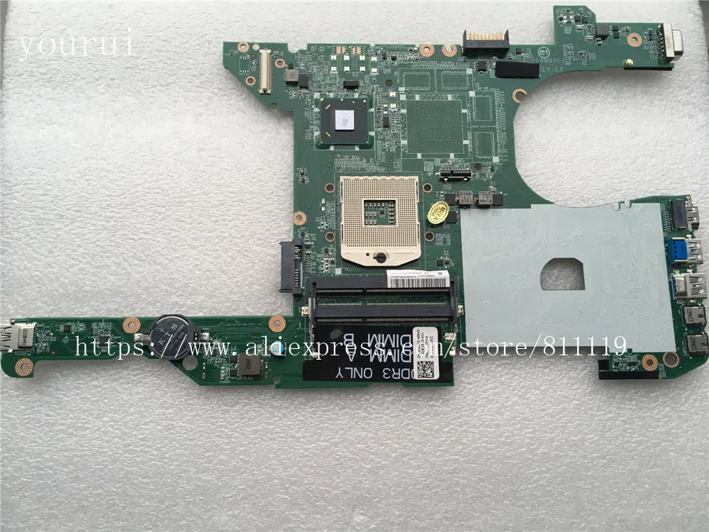 Материнская плата CSRZSZ для ноутбука Dell inspiron 5420, материнская плата для ноутбука Φ 0KD0CC KD0CC DA0R08MB6E2 DDR3 5420, хорошо протестирована материнская плата