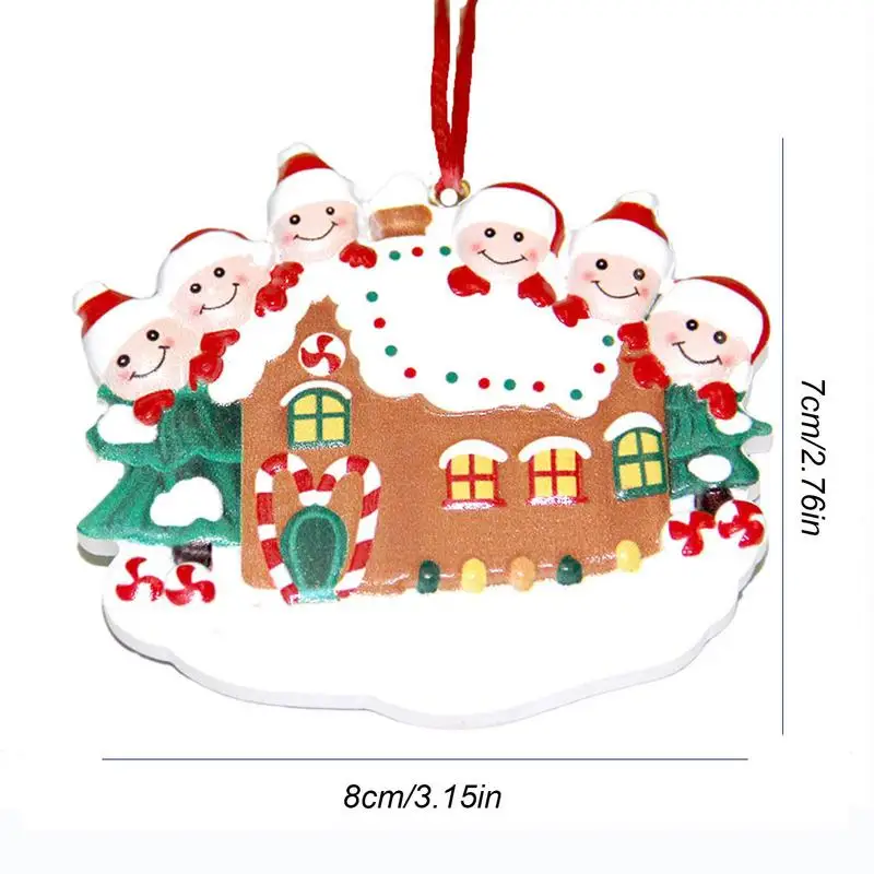 Семейное украшение 2022 украшения для рождественской елки сделай сам письмо имя