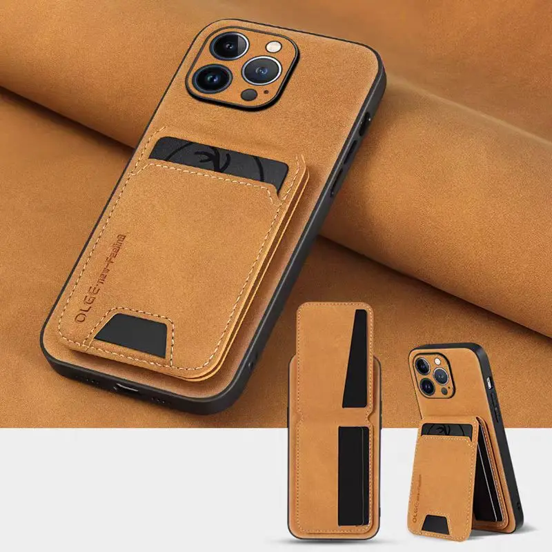 Фото Роскошный высококачественный чехол-кошелек из искусственной кожи для iPhone 16, 15, 14 PIus 13, 12, 11 Pro Max, стильный роскошный противоударный чехол №1
