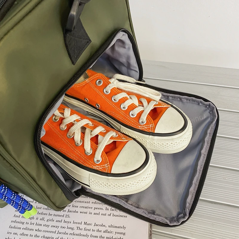 YILIAN Short travel bag men and women large capacity light oversized hand luggage travel basketball training fitness bag