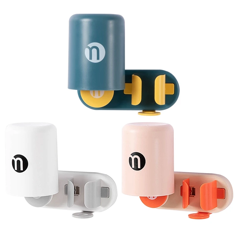 

Automatic Electric Toothbrush Holder with Cup Set Wall Mounted Toothbrush Storage Rack for Bathroom Shower