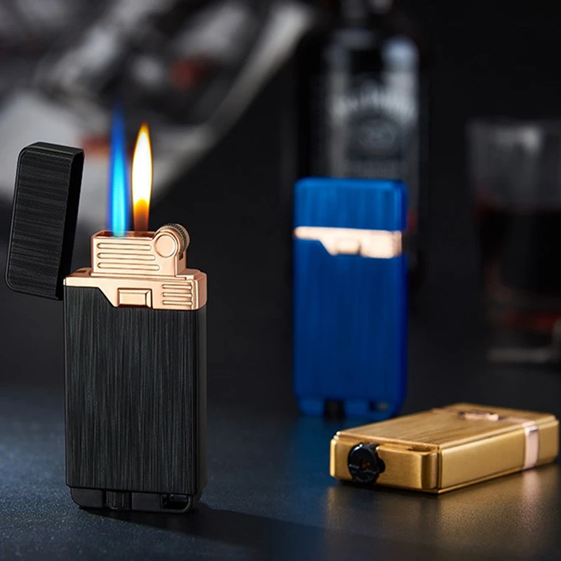 зажигалка с двойным пламенем