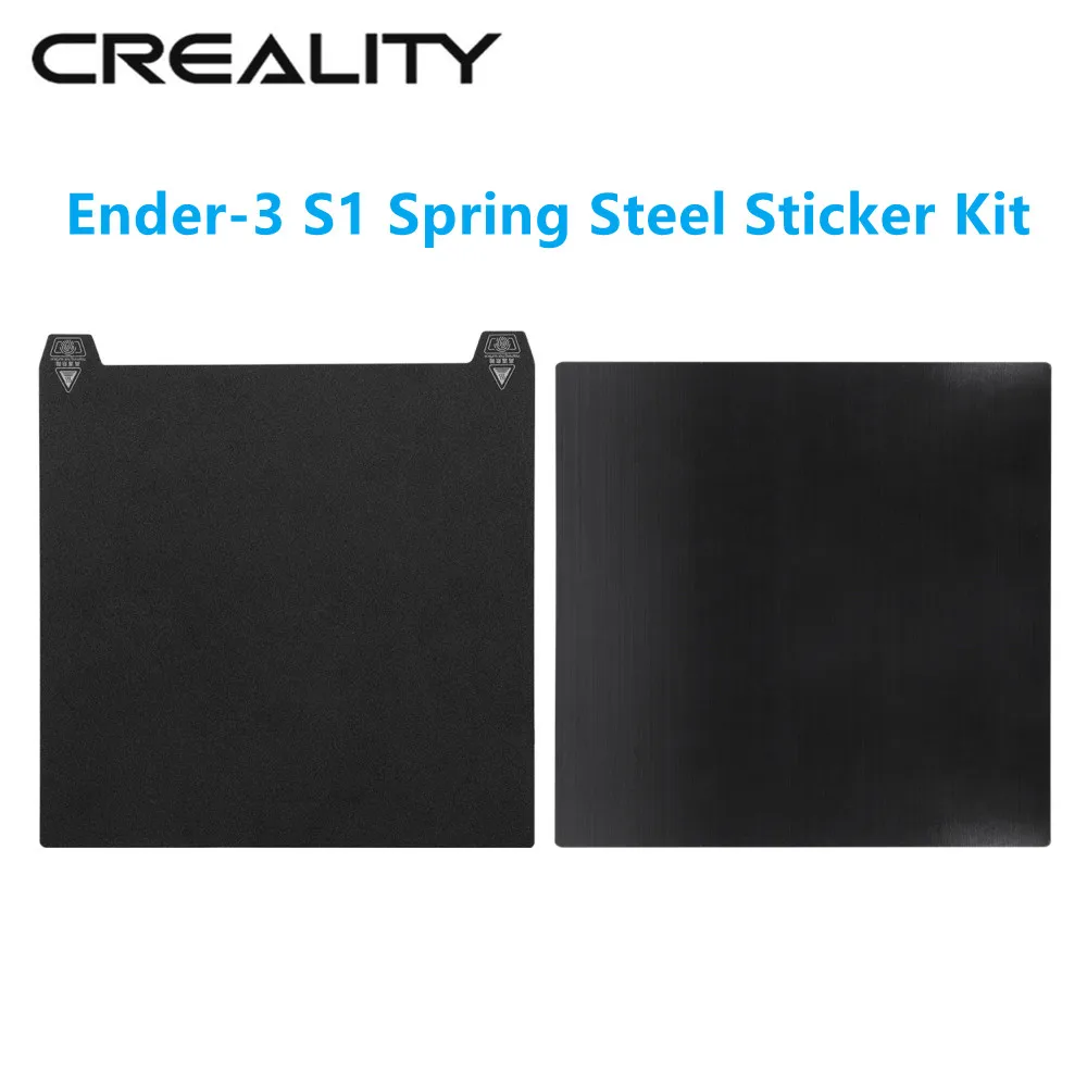 

CREALITY Original 3D Printer Parts Build Surface Plate Pad Spring Steel PC Sticker Power Coated PEI Plate For Ender-3 S1 Printer
