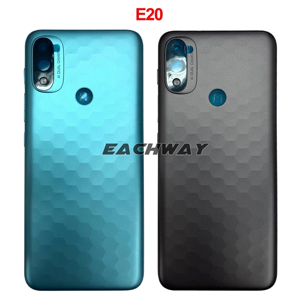 Новый 6 5 &quotдля Motorola Moto E20 крышка батарейного отсека для E40 задняя корпус с
