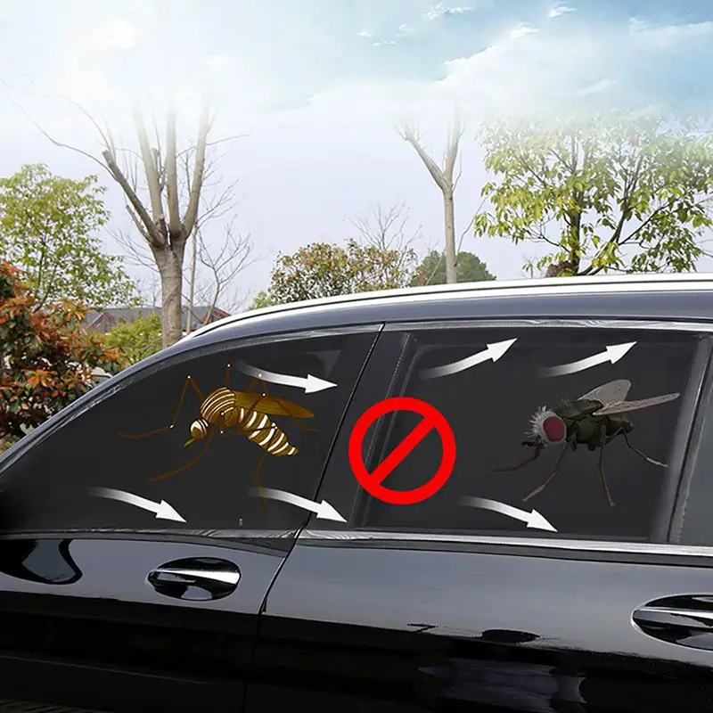 

2022 Car Front & Rear Side Window Sun Visor Shade Mesh Cover Insulation Fabric Shield UV Protector Sunshade Curtain