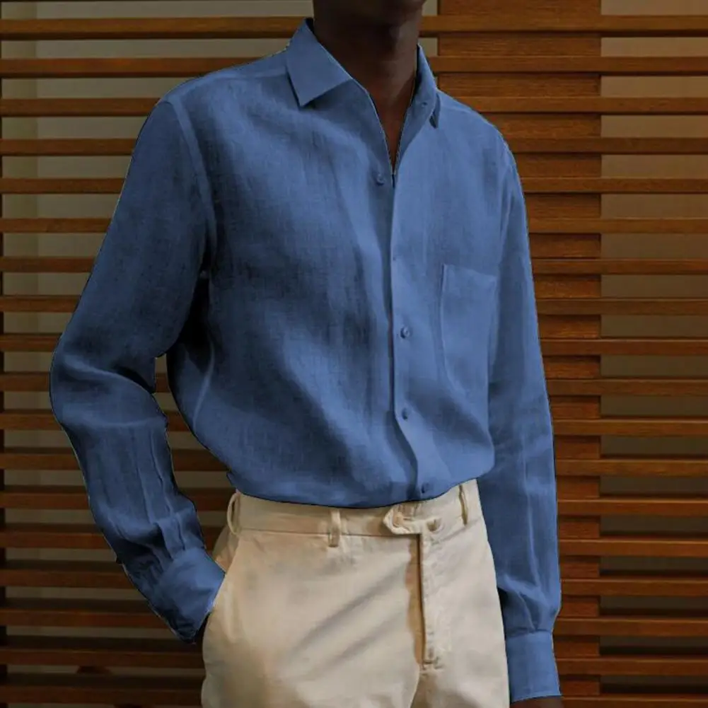

Moisture Absorption Breathable Men Summer Pure Dress Shirt for Work