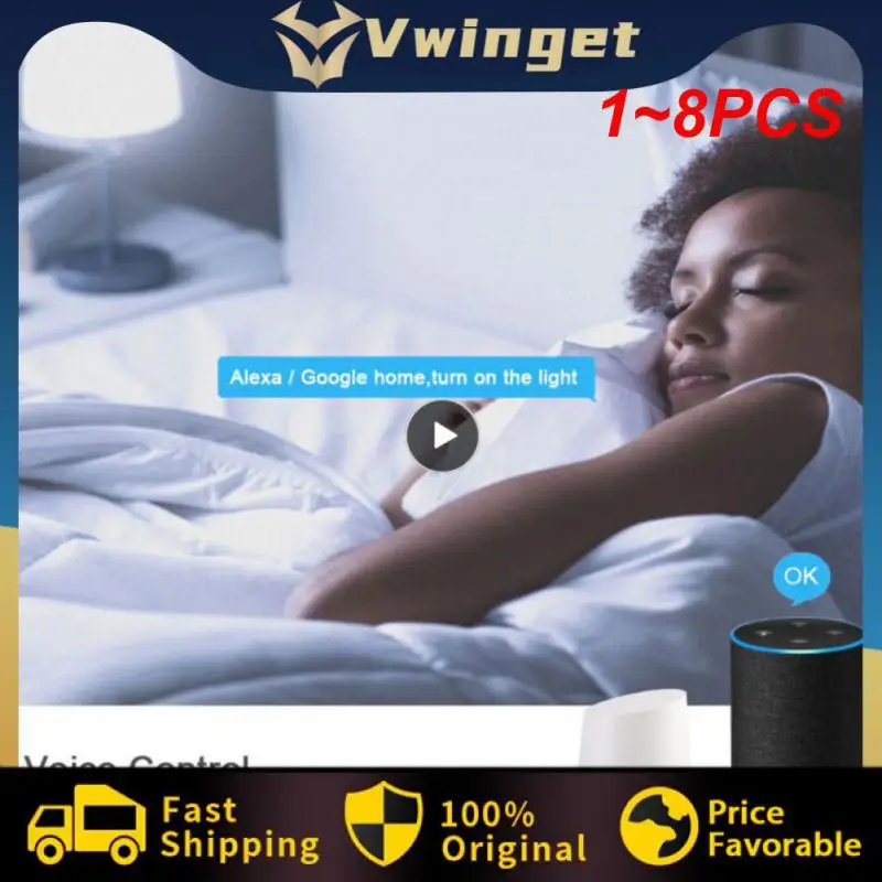 

Умная Светодиодная лампа с Wi-Fi, 15 Вт, 1-8 шт.