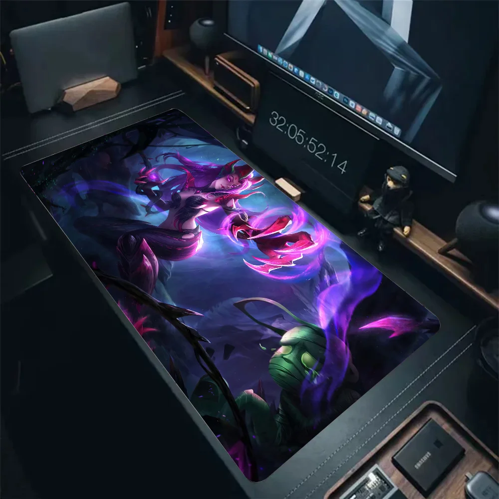 Zyra с Amumu League Of Legends Коврик для мыши Настольный коврик ковриком Игровые аксессуары