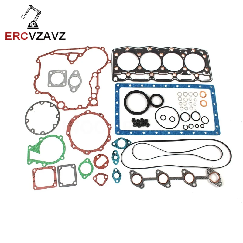 V1505 V1505-E Полный комплект прокладок двигателя Детали экскаватора 16285-99352 1628599352 для