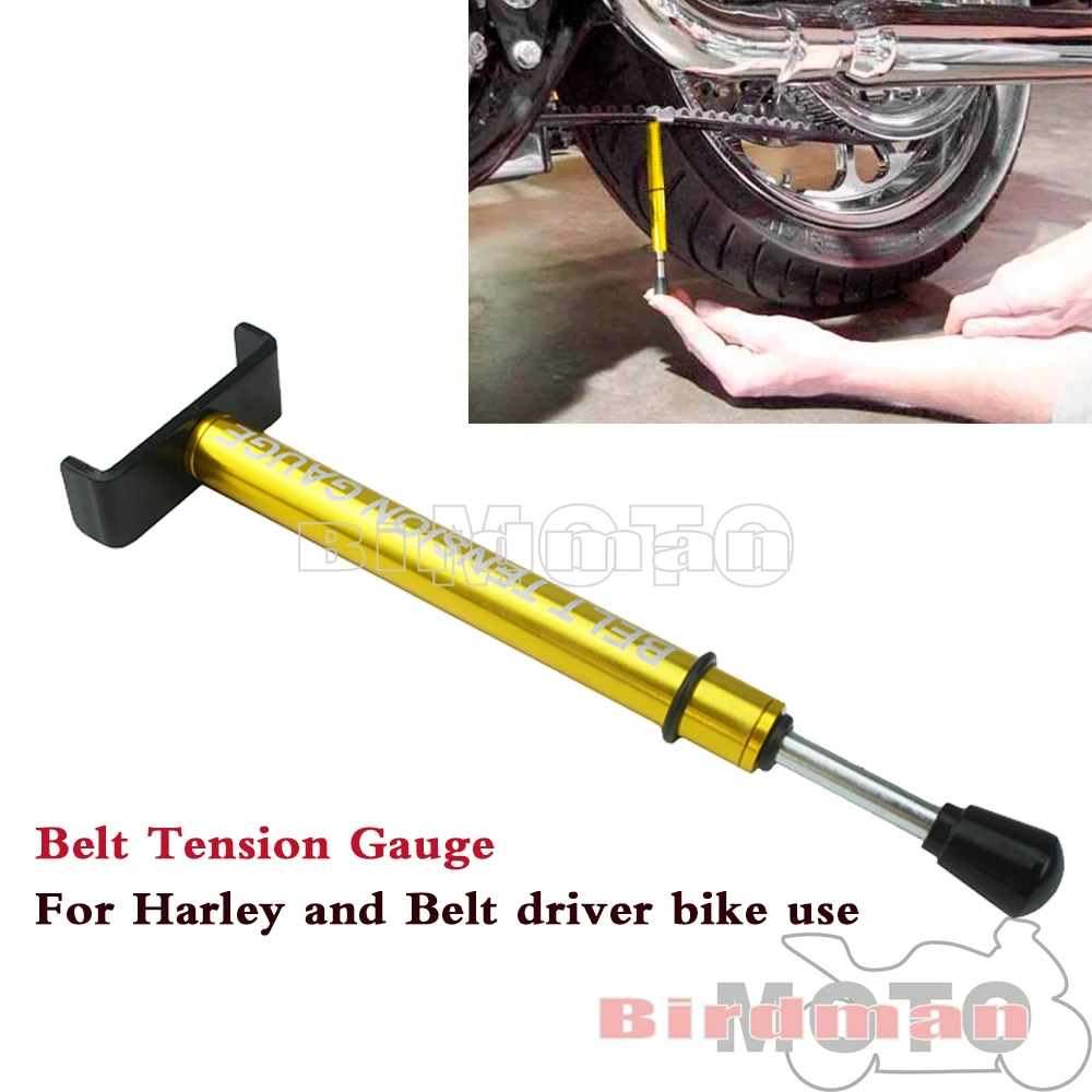 Инструмент для натяжителя ремня мотоцикла инструмент измерения натяжения Harley Dyna