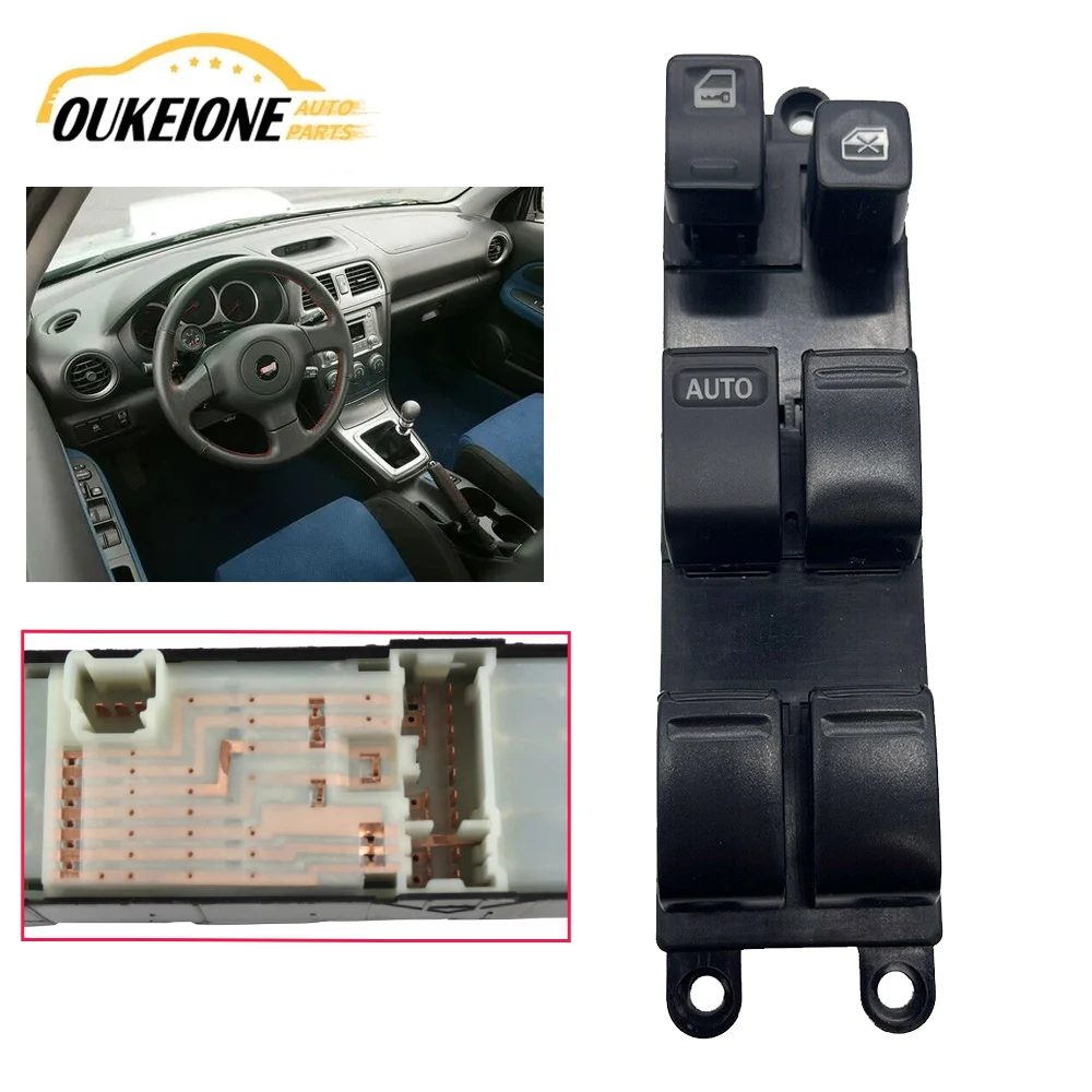 

LHD Front Left Master Power Window Switch Control Button for Nissan Maxima 1999 2000 2001 Subaru Impreza 2002-2006 25401-2Y910