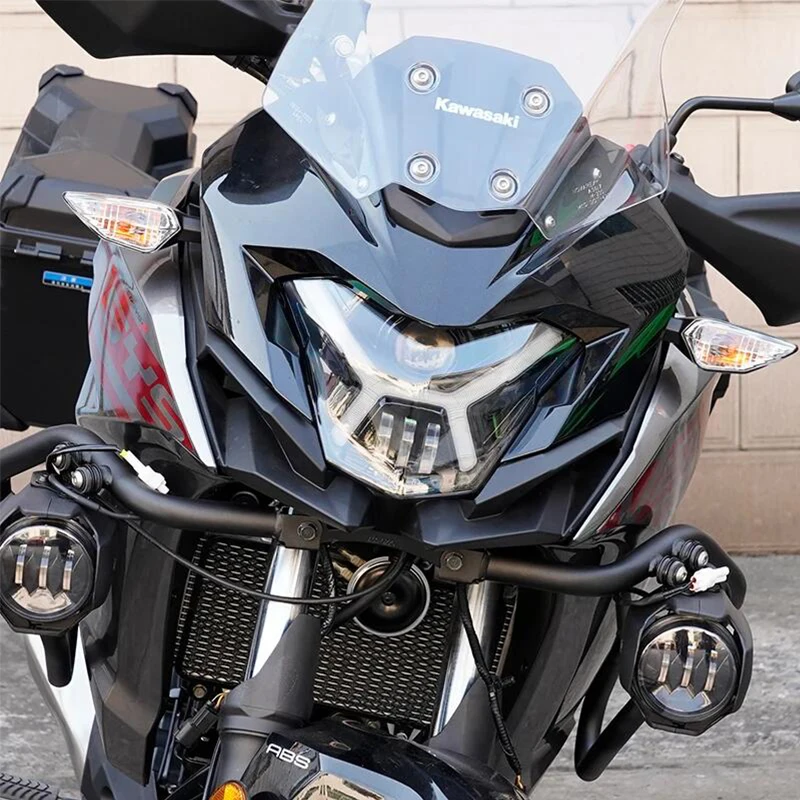 12 В водонепроницаемая светодиодная фара одобренная E9 Mark для Kawasaki Z650 Z 650 ABS 2017-2019