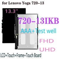 aaa tested fhd and 4k 13 3 lcd for lenovo yoga 720 13 720 13ikb 5d10n24290 lcd display touch screen digitizer assembly frame