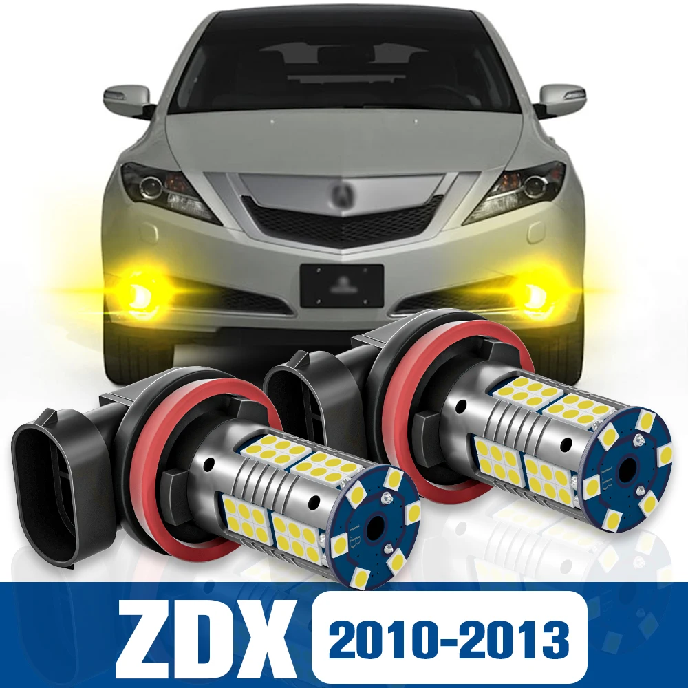 

2pcs LED Fog Light Blub Lamp Accessories Canbus For Acura ZDX 2010 2011 2012 2013