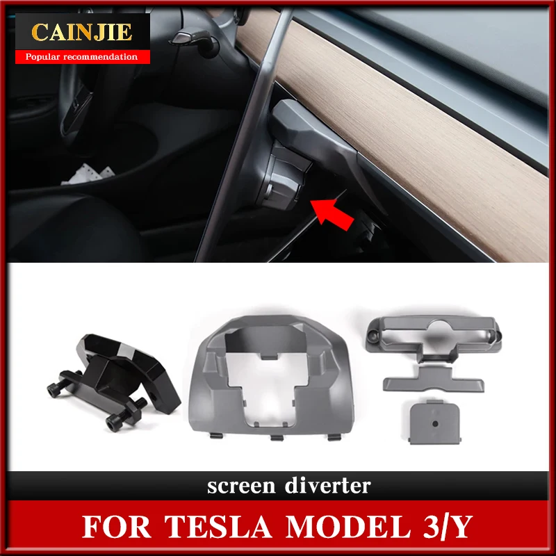 

For Tesla Model 3 2021 Accessories Central Control Screen Steering Model Y GPS Screen Swivel stand