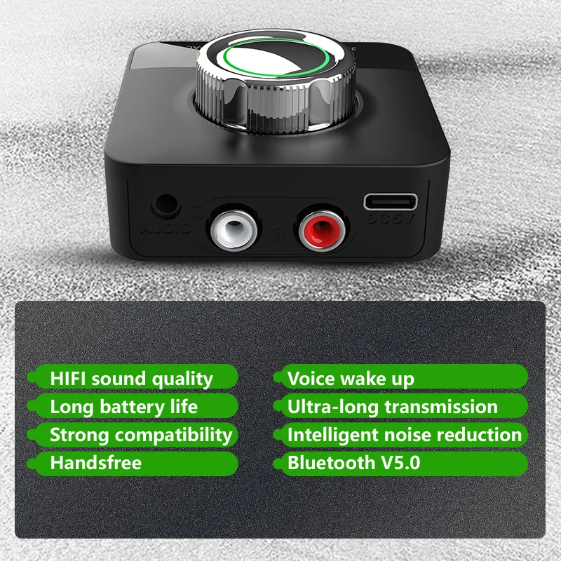 Bluetooth 5 0 приемник с LDAC AAC 3D стерео HiFi аудио беспроводной адаптер Музыка RCA 3 мм AUX