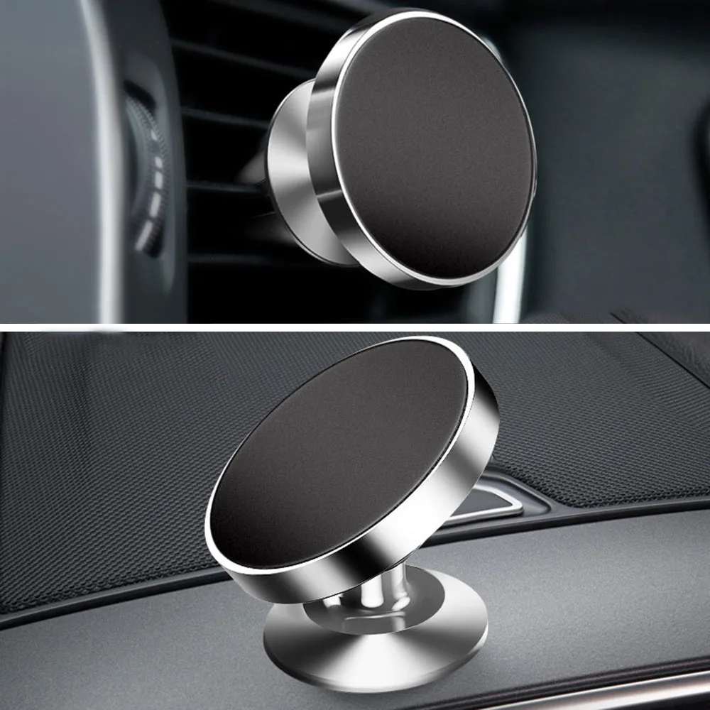 

New Magnetic Suction Mobile Phone Holder Portable Rotatable Suction Cup Holder Universal Metal Silicone Mobile Phone Holder