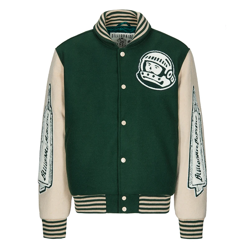 2021 New BBC KENIJIMA Astronaut Retro Sports Wool Cotton Jacket Jacket Baseball Uniform