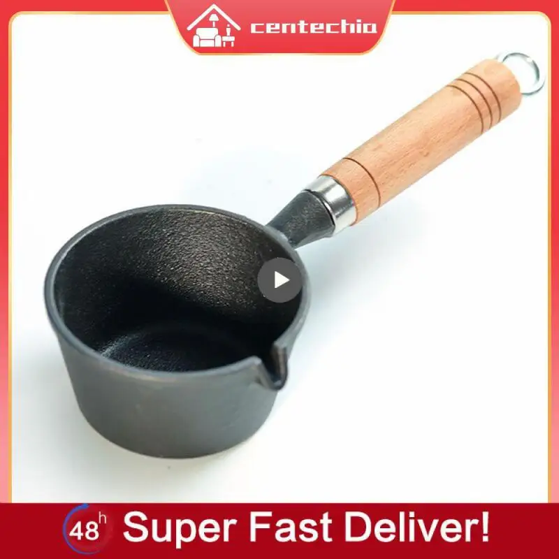 

Suitable For Gas Stoves Mini Frying Pan Comfortable Grip Strength Cast Iron Frying Pan Easy To Use Convenient And Durable