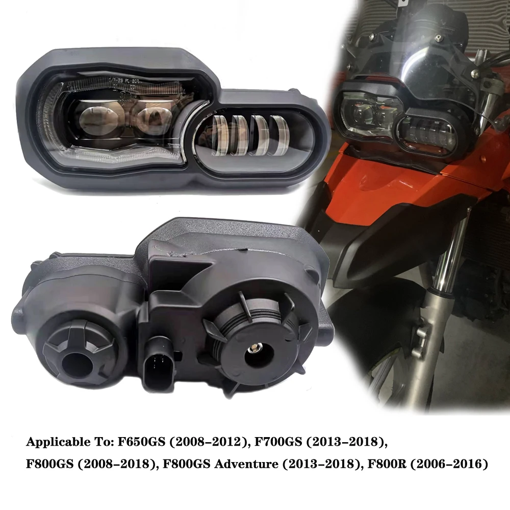 

New 2022 Motorcycle LED Headlight Assembly Projector DRL light For BMW F800GS F800GS ADV F800R F700GS F650GS Moto Accessories
